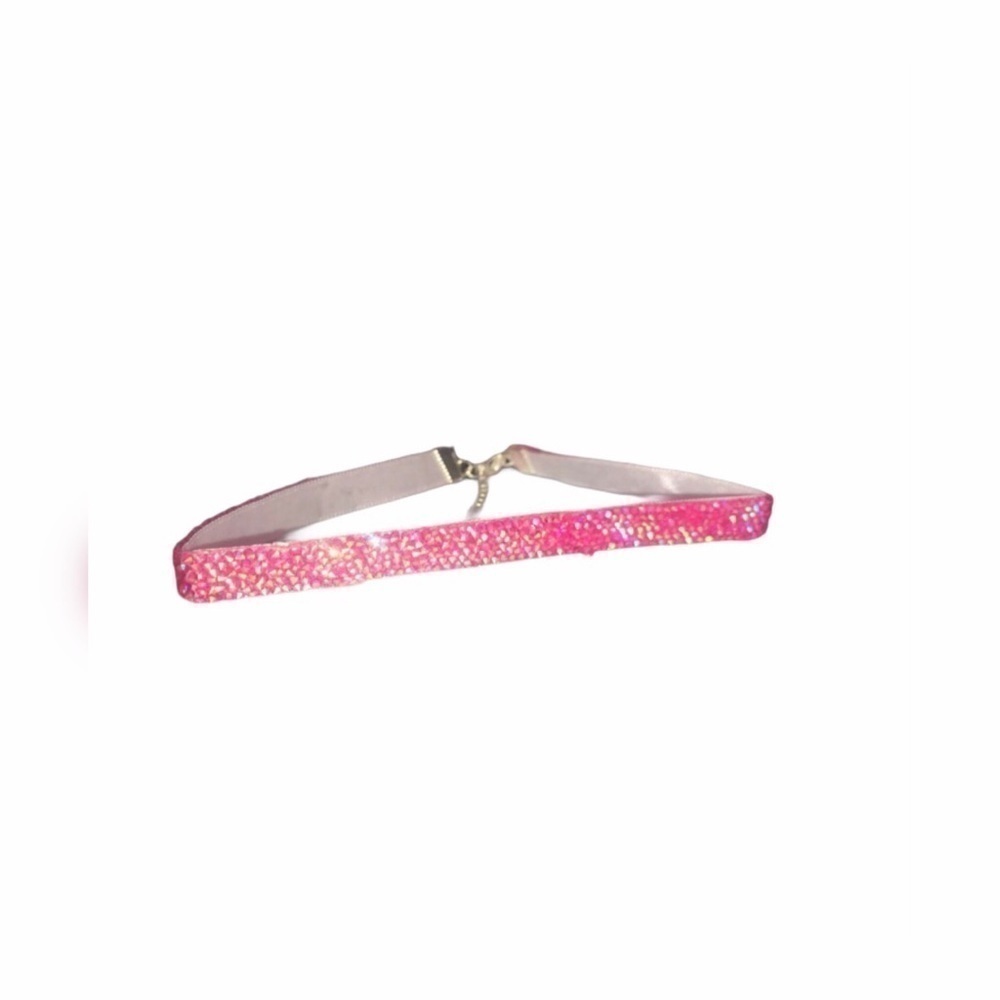 𝅺PINK Sequins Choker
